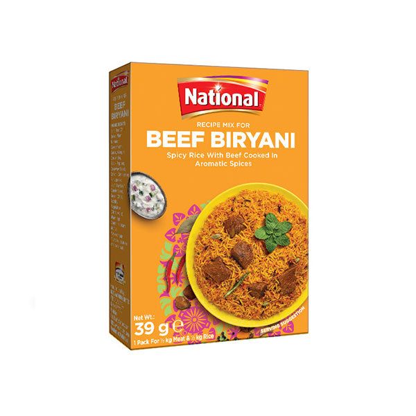 MASALA DE BIRYANI DE CARNE NACIONAL 6X78G