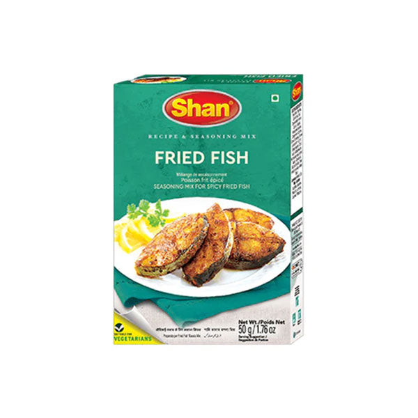 Tempero para peixe frito Shan (12 x 50 g)