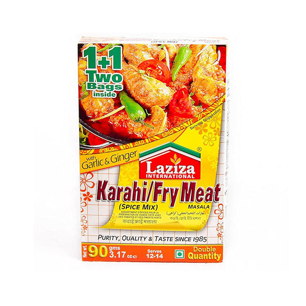 LAZIZA KARAHI FRITURA DE CARNE MASALA 6*90G