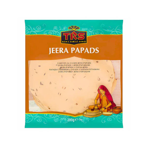 TRS JEERA PAPAD 40*200G