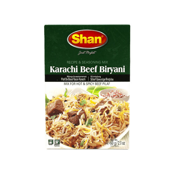 Biryani de carne de bovino Shan Karachi 60g