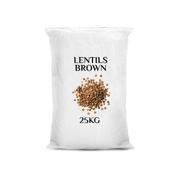 LENTILS BROWN 25KG