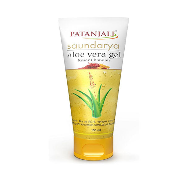 Patanjali Chandan Kesar Aloevera Gel ( 12 x 150 gr )