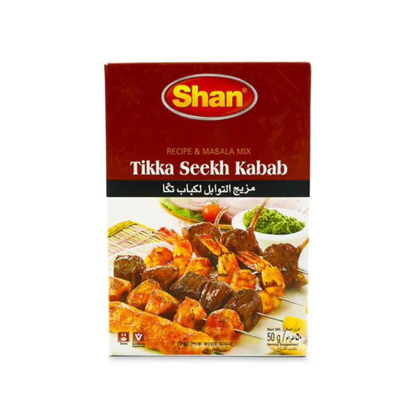 SHAN TIKKA SEEKH KABAB 50G